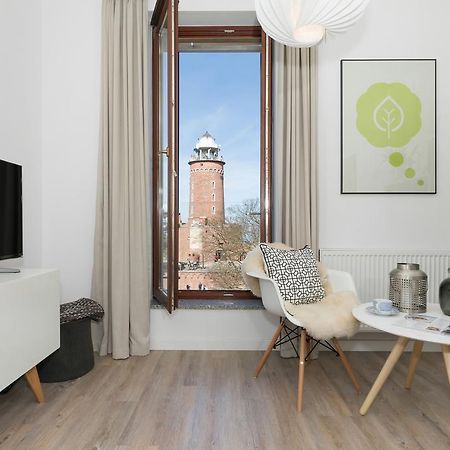 Jantar Apartamenty Design Latarnia Morska كولوبرزيغ المظهر الخارجي الصورة
